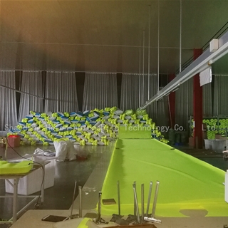 Reflective clothing cutting line